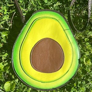 New Avocado Small Purse Taco Tuesday Shoulder Strap Leather